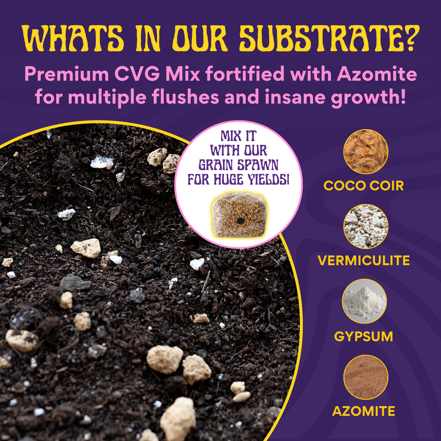 The Sorcerer's Mystic Blend Premium CVG Bulk Substrate