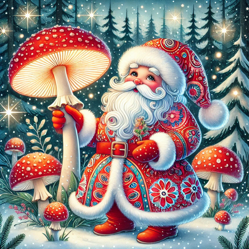 Did You Know That Santa’s Appearance May Have Been Based on the Amanita Muscaria Mushroom?