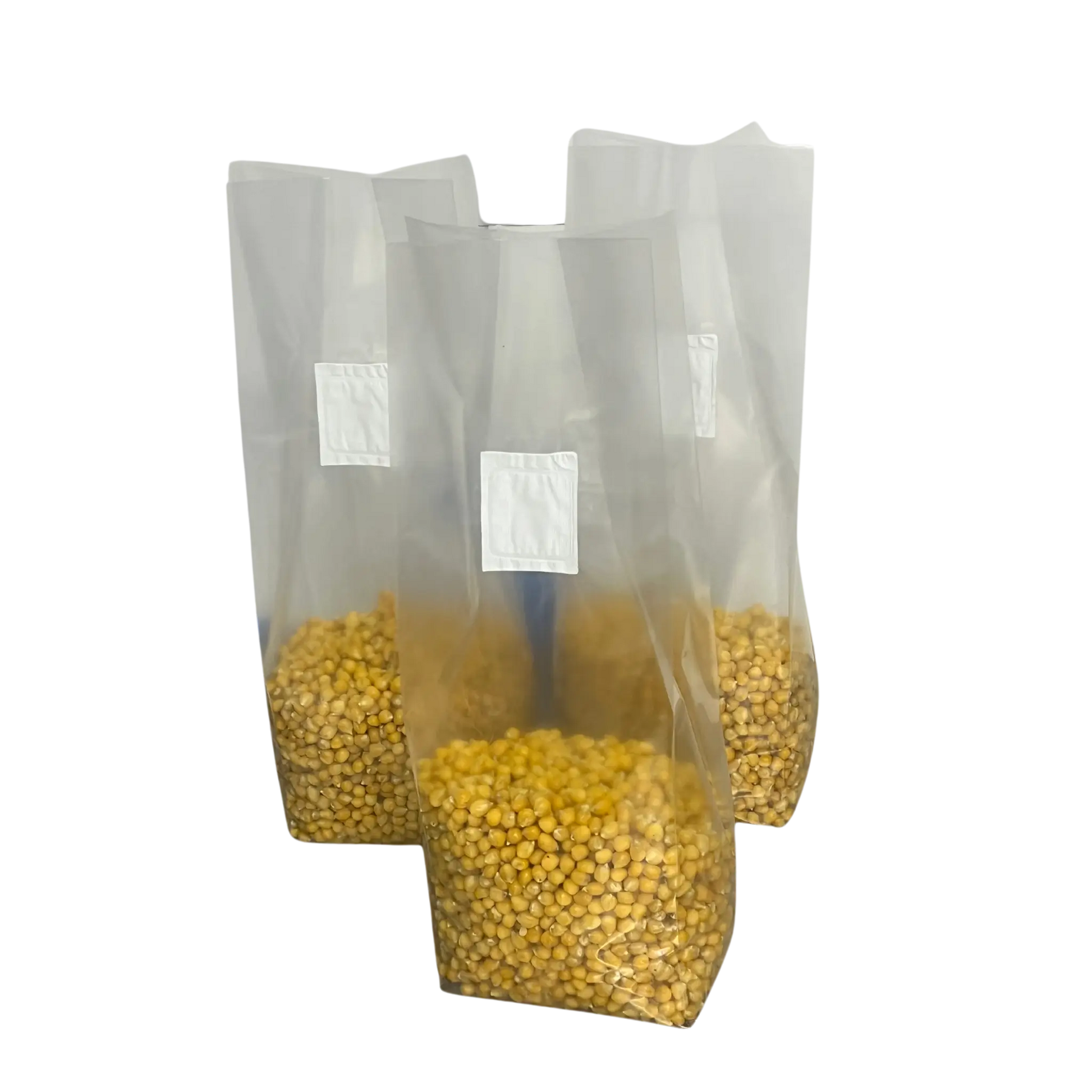 Our Drippy Corn is known for its high moisture retention and nutrient-rich profile. Drippy Corn is the go-to choice for mushroom enthusiasts seeking superior growth performance. Each bag is meticulously prepared and tested to ensure rapid colonization and contamination-free growth.